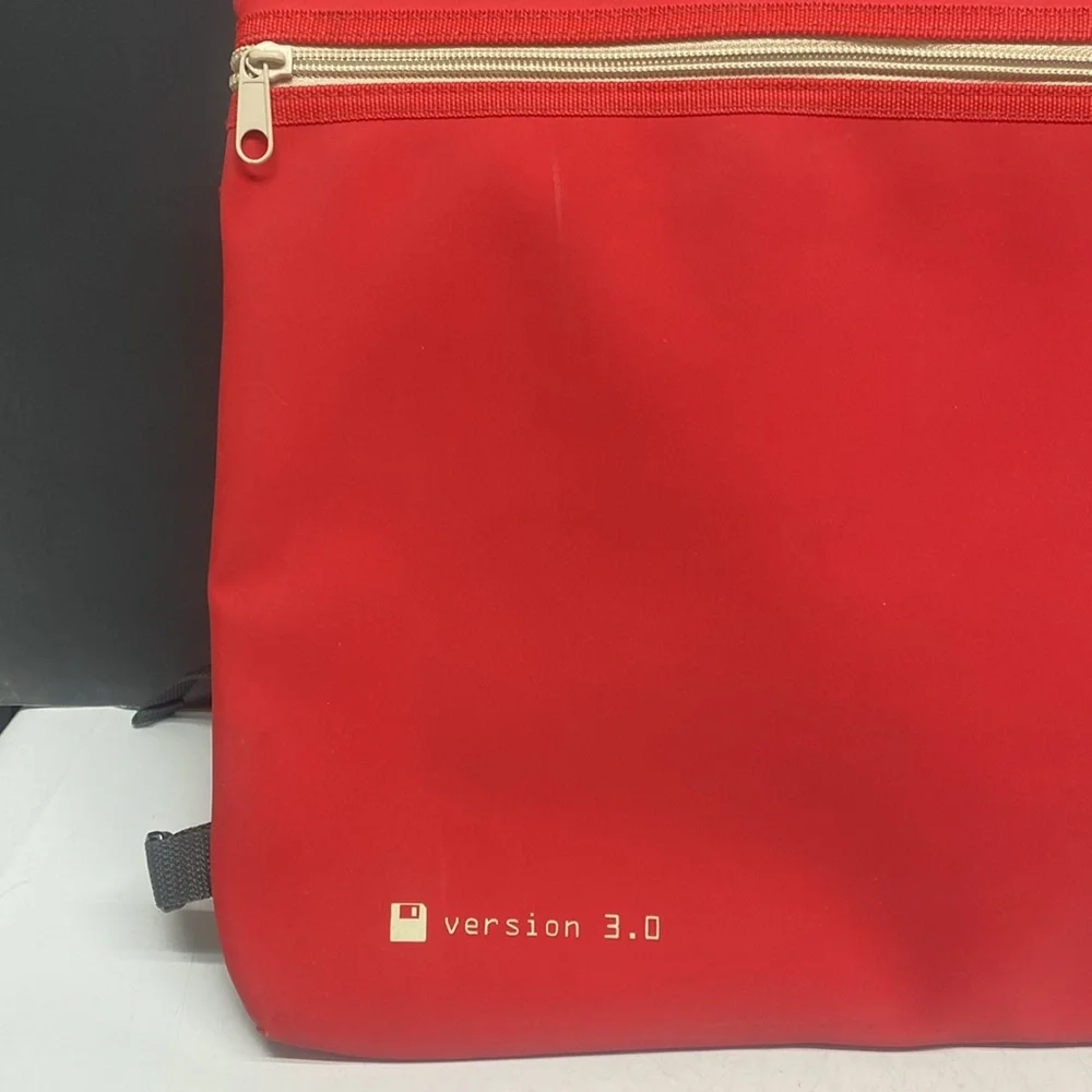 Version Red Reversible Laptop Bag